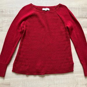 Ann Taylor Red Sweater